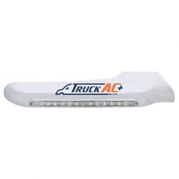 14 Amber LED Front Fender Cover For Peterbilt 388 (2008-2015) & 389 (2008-2023)-Clear Lens - Passenger - United Pacific 32563