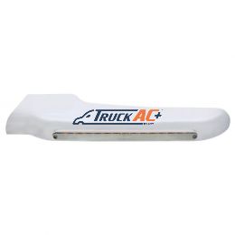 14 Amber LED Front Fender Cover For Peterbilt 388 (2008-2015) & 389 (2008-2023)-Chrome Lens - Driver - United Pacific 32564