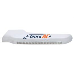 Sequential 14 Amber LED Front Fender Cover For Peterbilt 388 (2008-2015) & 389 (2008-2023)-Clear Lens - Driver - United Pacific 32572