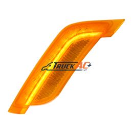 P54-1212-100, 12 Amber LED Fender Turn Signal Light For Peterbilt 579 (2012-2021) & 587 (2012-2018)- Driver, Amber Lens - United Pacific 36395
