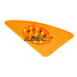 P54-1085, 11 Amber LED Fender Signal Light For 2008-2017 Kenworth T660 - Driver - United Pacific 36626