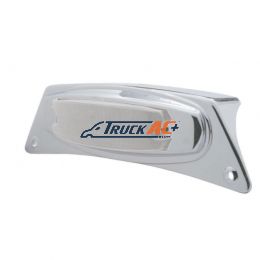 Chrome Fender Light Bracket With 12 LED Light - Amber LED/Clear Lens - United Pacific 39869