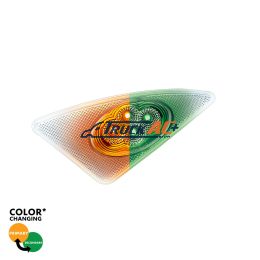 Double Fury 4 LED Fender Signal Light For 2008-2017 Kenworth T660-Amber & Green LED, Driver - United Pacific 36154