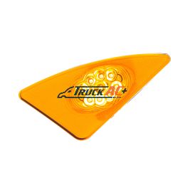 P54-1085, 9 LED Competition Series Fender Light For 2007-2017 Kenworth T660 (Driver) -Amber LED/Lens - United Pacific 38037