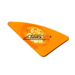 P54-1085R, 9 LED Competition Series Fender Light For 2007-2017 Kenworth T660 (Passenger) -Amber LED/Lens - United Pacific 38038