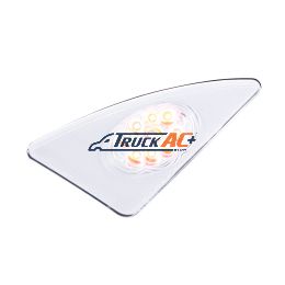 P54-1085, 9 LED Competition Series Fender Light For 2007-2017 Kenworth T660 (Driver) -Amber LED/Clear Lens - United Pacific 38039