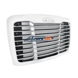 A17-16026-000 Winter Guard Edition Chrome Grille With Bug Screen For 2008-2017 Freightliner Cascadia - United Pacific 21150