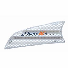 2007+ Kenworth T660 LED Air Intake (Driver) - Amber LED/Clear Lens - United Pacific 41531