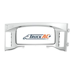 A22-73782-000 Chrome Plastic Center Dash Instrument Bezel For 2018-2023 Freightliner Cascadia - United Pacific 42427