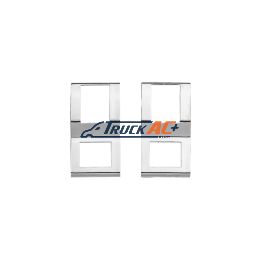 Chrome Switch Cover For 2018-2025 Freightliner Cascadia (2-Pack) - United Pacific 42425