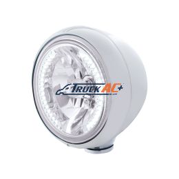 Chrome Guide 682-C Style Headlight H4 Bulb With 34 White LED - United Pacific 32421