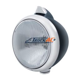 91101020, 91606049 Black Guide 682-C Headlight H4 & Original Style LED Signal - Clear Lens - United Pacific 32639
