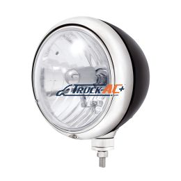 Black Guide 682-C Style Headlight Crystal H4 Bulb - United Pacific 32652