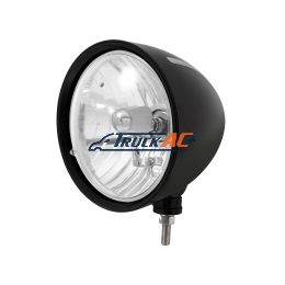 Black "Billet" Style Groove Headlight Crystal H4 Bulb - United Pacific 32666