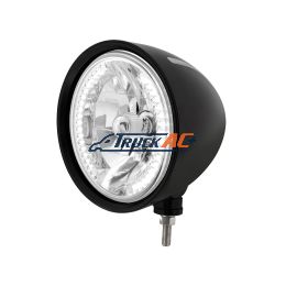 Black "Billet" Style Groove Headlight H4 Bulb With 34 White LED - United Pacific 32668
