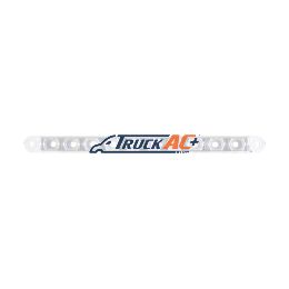 10 LED 9" Dual Function Light Bar - White LED/Clear Lens - United Pacific 38005B