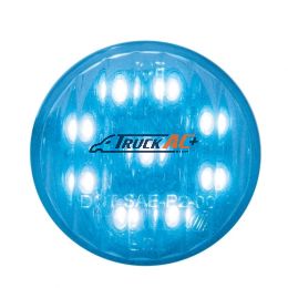 9 LED 2" Auxiliary Light - Blue LED/Clear Lens - United Pacific 39583