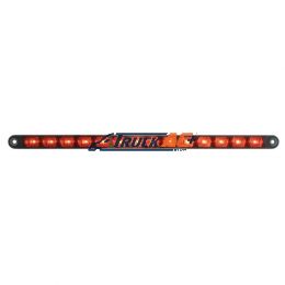 14 LED 12" Auxiliary strip Light - Red LED/Chrome Lens - United Pacific 39645B