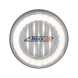 33 LED 4" Round Lumos Light X-Series (Back-Up) - White LED/Clear Lens - United Pacific 36094