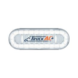 30 LED 6" Oval Lumos Light I-Series (Back-Up) - White LED/Clear Lens - United Pacific 36104