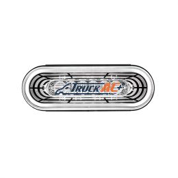 22 LED 6" Oval Abyss Light (Back-Up) - White LED/Clear Lens - United Pacific 36573