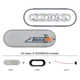 22 LED 6" Oval GloLight Kit (Back-Up) - United Pacific 37009BCK