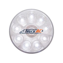 10 LED 4 "Auxiliary/Utility Light - White LED/Clear Lens - United Pacific 38828