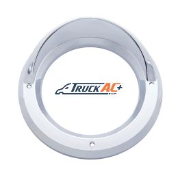 4" Light Bezel With Visor - United Pacific 10483B