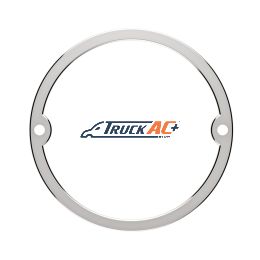 Stainless Steel Low Profile Cab Light Bezel - United Pacific 30317