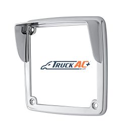 LED Square Double Face Light Bezel With Visor - Fits Up 38750 Series - United Pacific 32102
