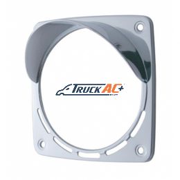 LED Square Double Face Light Bezel With Visor - Fits Up 38701 Series - United Pacific 32116