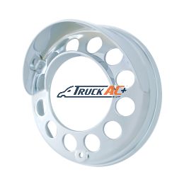 Chrome Plastic Light Bezel With Up-Side Down Visor For UP LED Double Face Turn Signal Light - United Pacific 32133