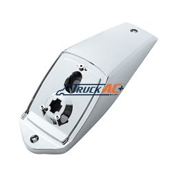 K256-327 Large Rectangular Chrome Cab Light Housing - United Pacific 30526-1