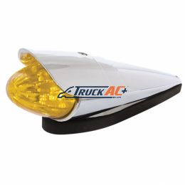 19 LED Watermelon Grakon 1000 Style Cab Light Kit With Visor - Amber LED/Amber Lens - United Pacific 36751