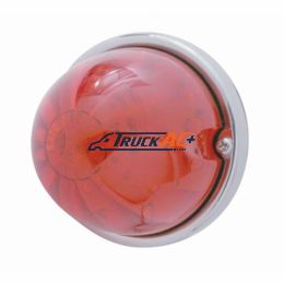 17 LED Dual Function Watermelon Flush Mount Kit - Red LED/Red Lens - United Pacific 37901