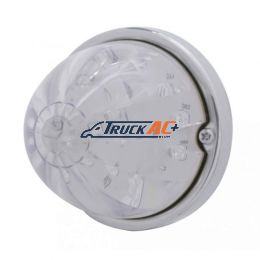 17 LED Watermelon Flush Mount Kit - Amber LED/Clear Lens - United Pacific 37906