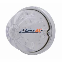 17 LED Watermelon Flush Mount Kit - Red LED/Clear Lens - United Pacific 37907