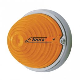 17 LED Beehive Flush Mount Kit - Amber LED/Amber Lens - United Pacific 37908