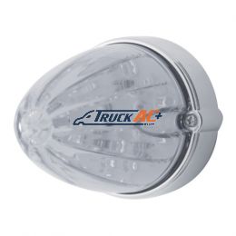 19 LED Watermelon Grakon 1000 Flush Mount Kit - Amber LED/Clear Lens - United Pacific 37979