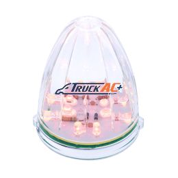 19 LED Watermelon Grakon 1000 Cab Light - Amber LED/Clear Lens - United Pacific 38462