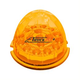 17 LED Dual Function Reflector Cab Light - Amber LED/Amber Lens - United Pacific 39320B