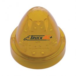 13 LED Watermelon Truck-Lite Style Cab Light - Amber LED/Amber Lens - United Pacific 39345B