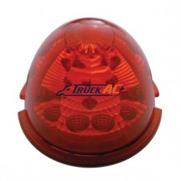 17 LED Reflector Watermelon Maze Cab Light - Red LED/Red Lens - United Pacific 39350