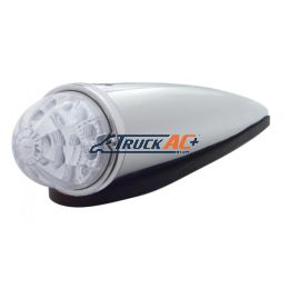 17 LED Reflector Watermelon Cab Light Kit - Amber LED/Clear Lens - United Pacific 39538