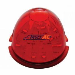 17 LED Dual Function Watermelon Cab Light - Red LED/Red Lens - United Pacific 39732B