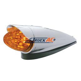 19 LED Watermelon Grakon 1000 Cab Light Kit With Visor - Amber LED/Amber Lens - United Pacific 39954