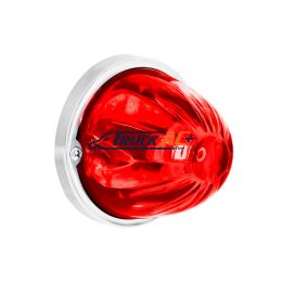 UltraBurst Glass Watermelon Light Flush Mount Kit-Red LED/Red Lens - United Pacific 35079