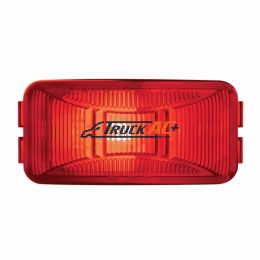 Single Bulb Rectangular Light (Clearance/Marker) - Red Lens - United Pacific 30145