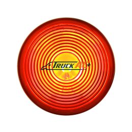 2-1/2" Round Light (Clearance/Marker) - Red Lens - United Pacific 31065