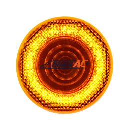 12 LED 2-1/2" Mirage Light (Clearance/Marker) - Amber LED/Amber Lens - United Pacific 36560